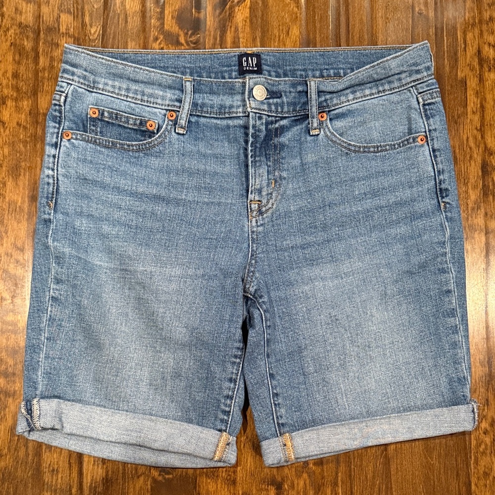 GAP Light Blue Denim Shorts